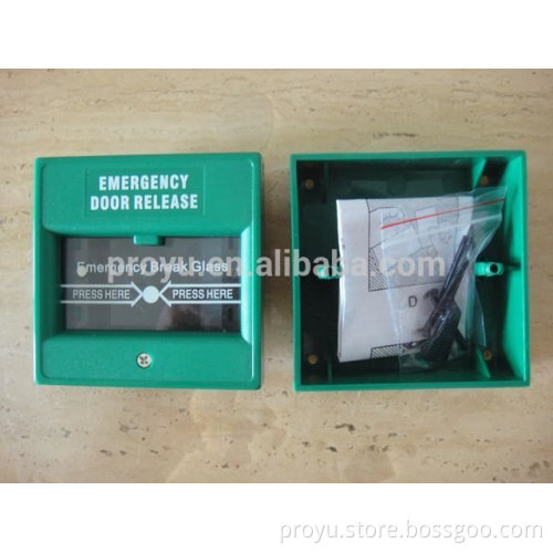 Plastic Access Control door Glass Break Button to Escape PY-DB10-1